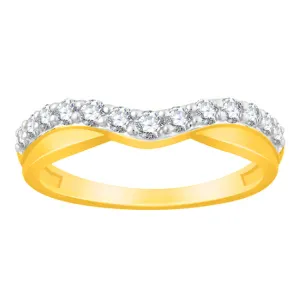 1/2 CTW Diamond Ring in 14KT Yellow Gold