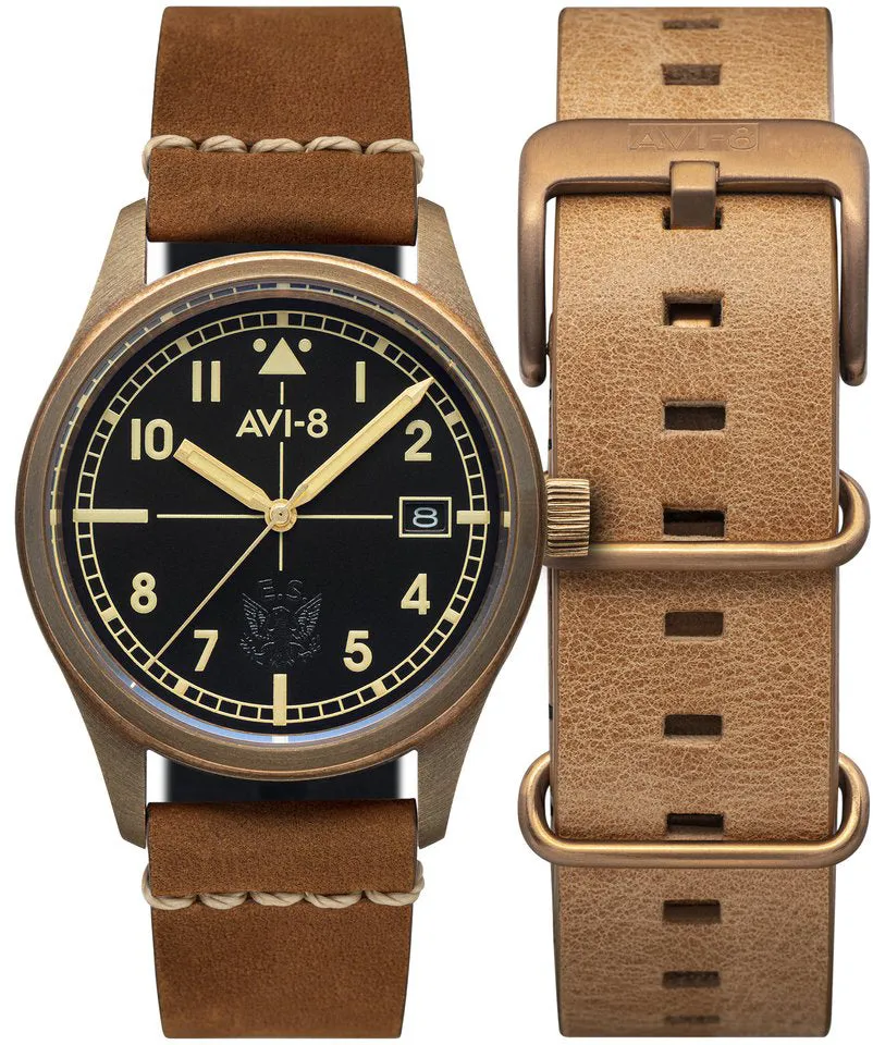 A8 Watch Flyboy Eagle Squadron Bronze