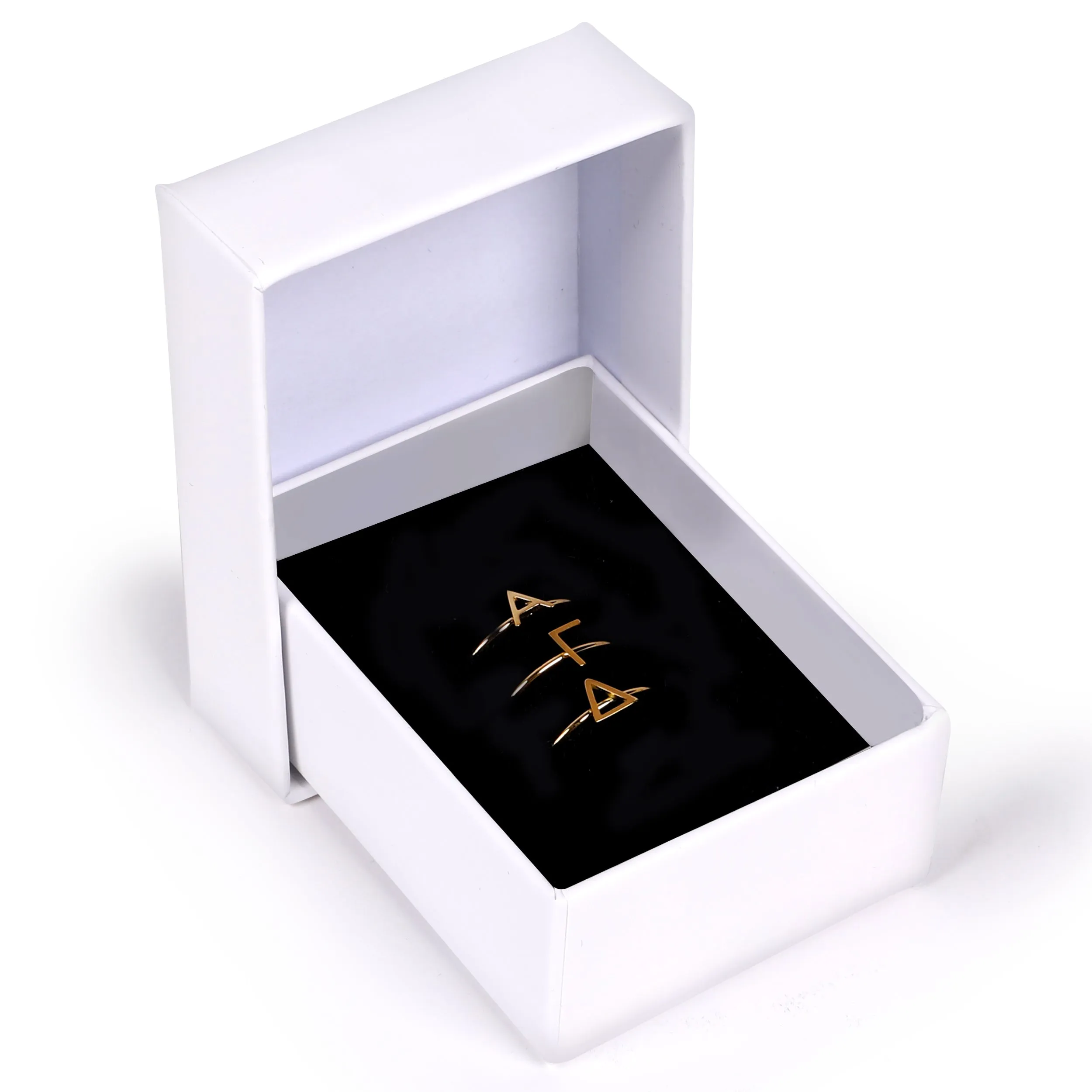 Alpha Gamma Delta Stacking Ring Set