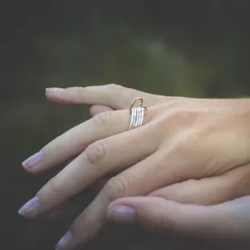 Bound By Love dainty stacking ring set