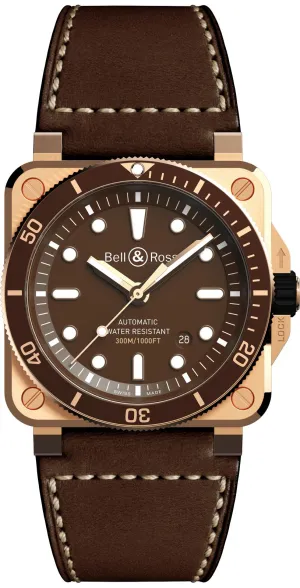 BR Watch BR 3 92 Diver Brown Bronze Limited Edition D