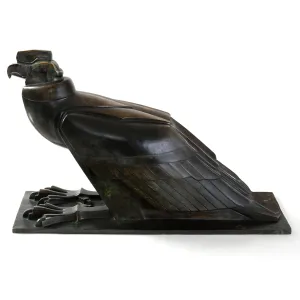 Édouard-Marcel Sandoz Bronze Condor Sculpture