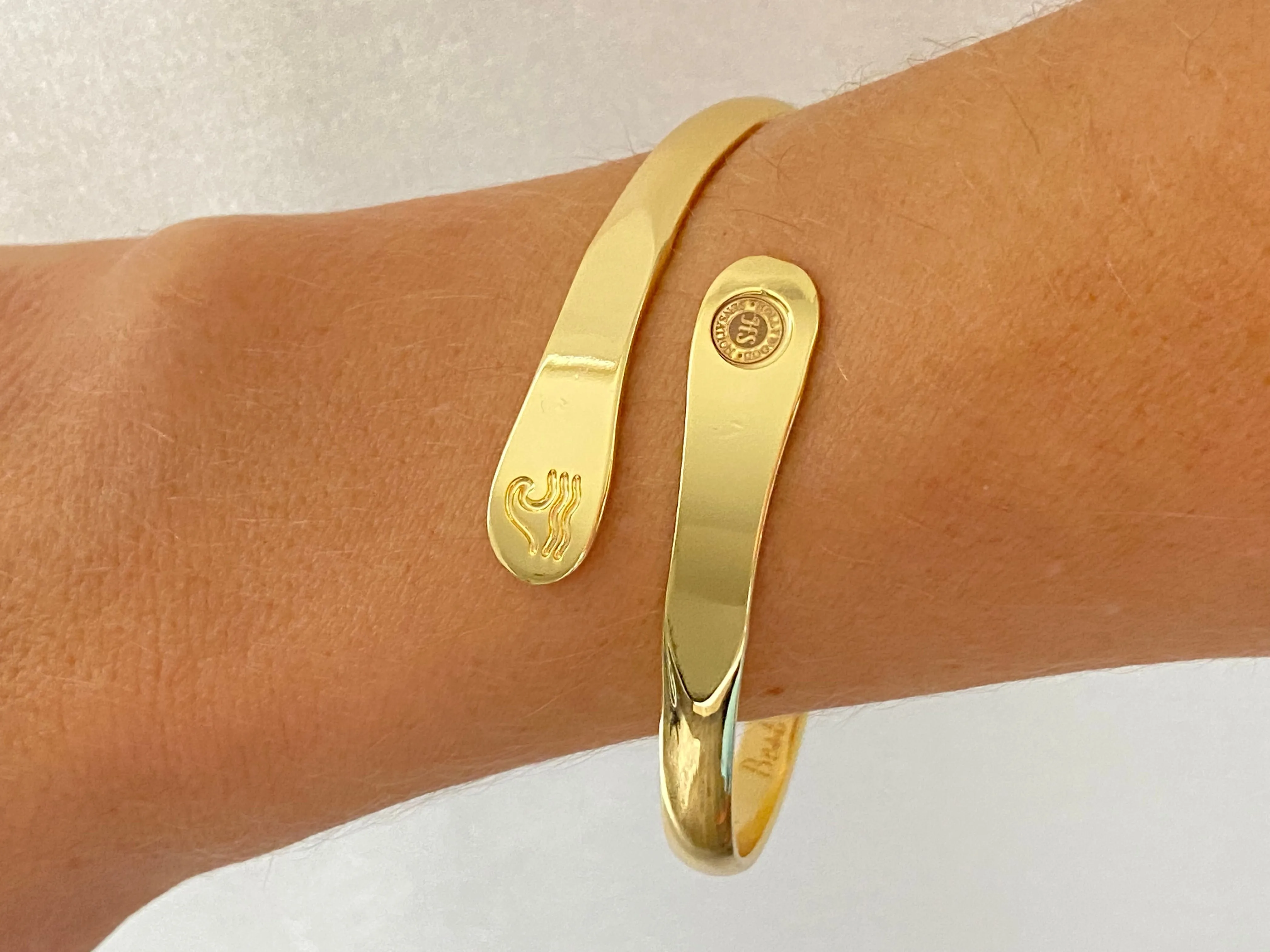 Gold Wave Bracelets, Surfers Bracelets, Ocean Bracelets,  Engraved Best wave of your life's out there Bracelets