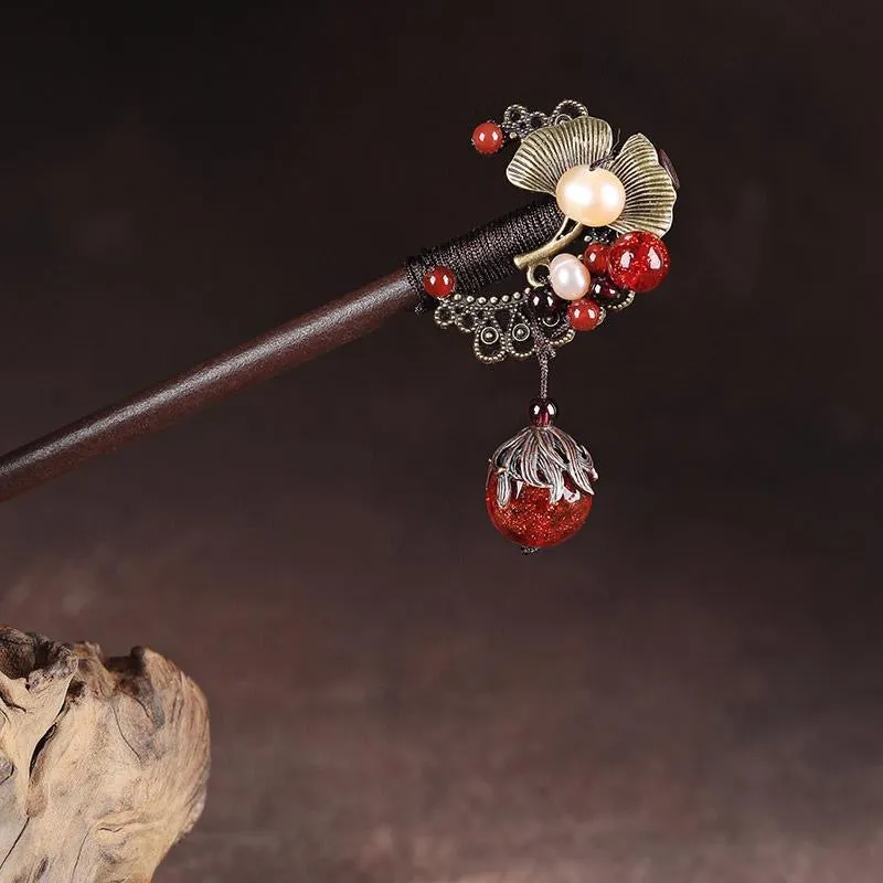 Hair Stick: Cherry