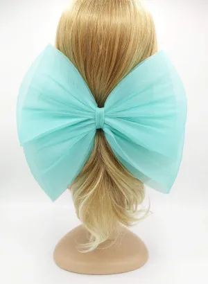 Jumbo bow event cosplay hair accessory for women