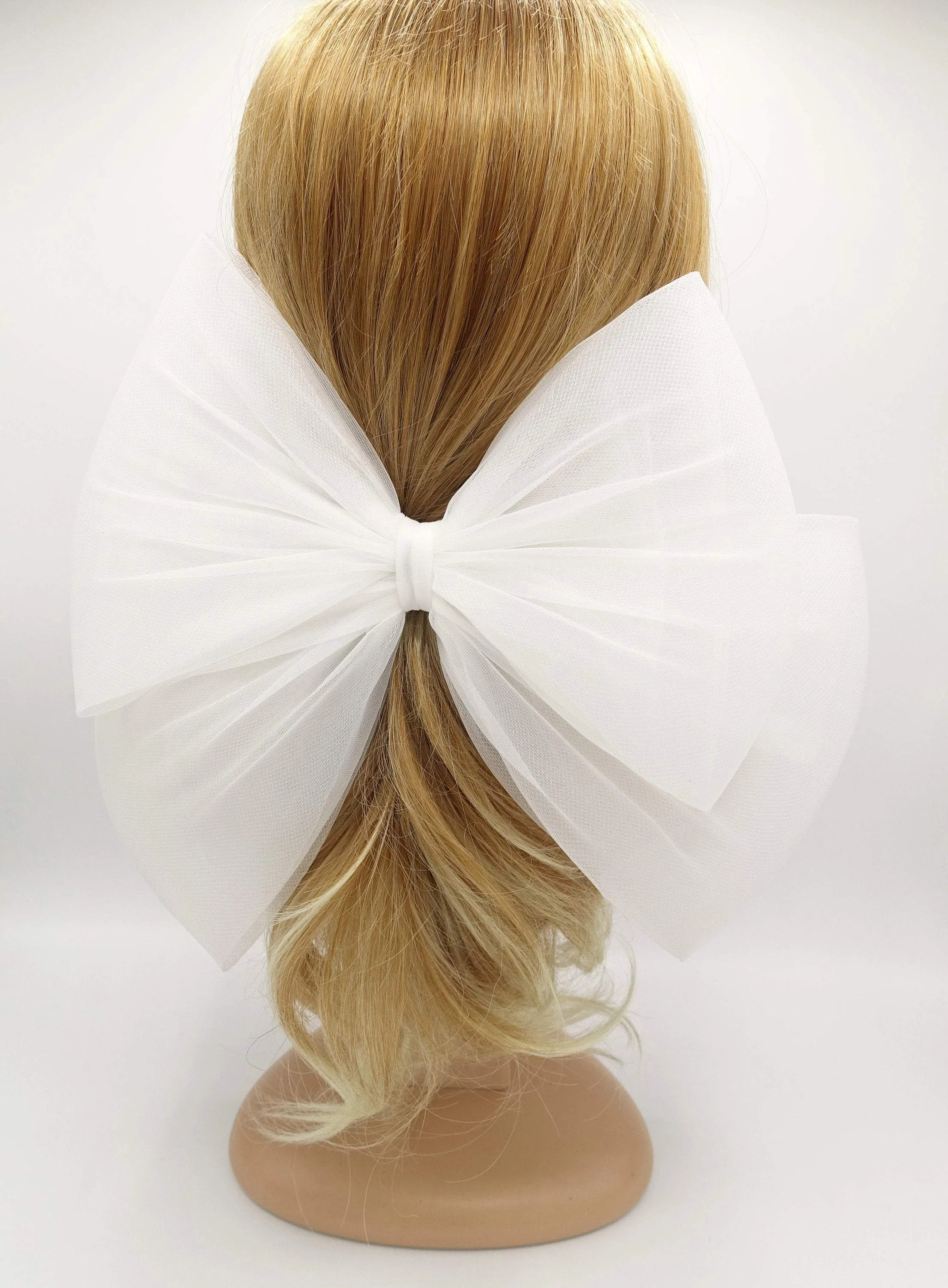 Jumbo bow event cosplay hair accessory for women