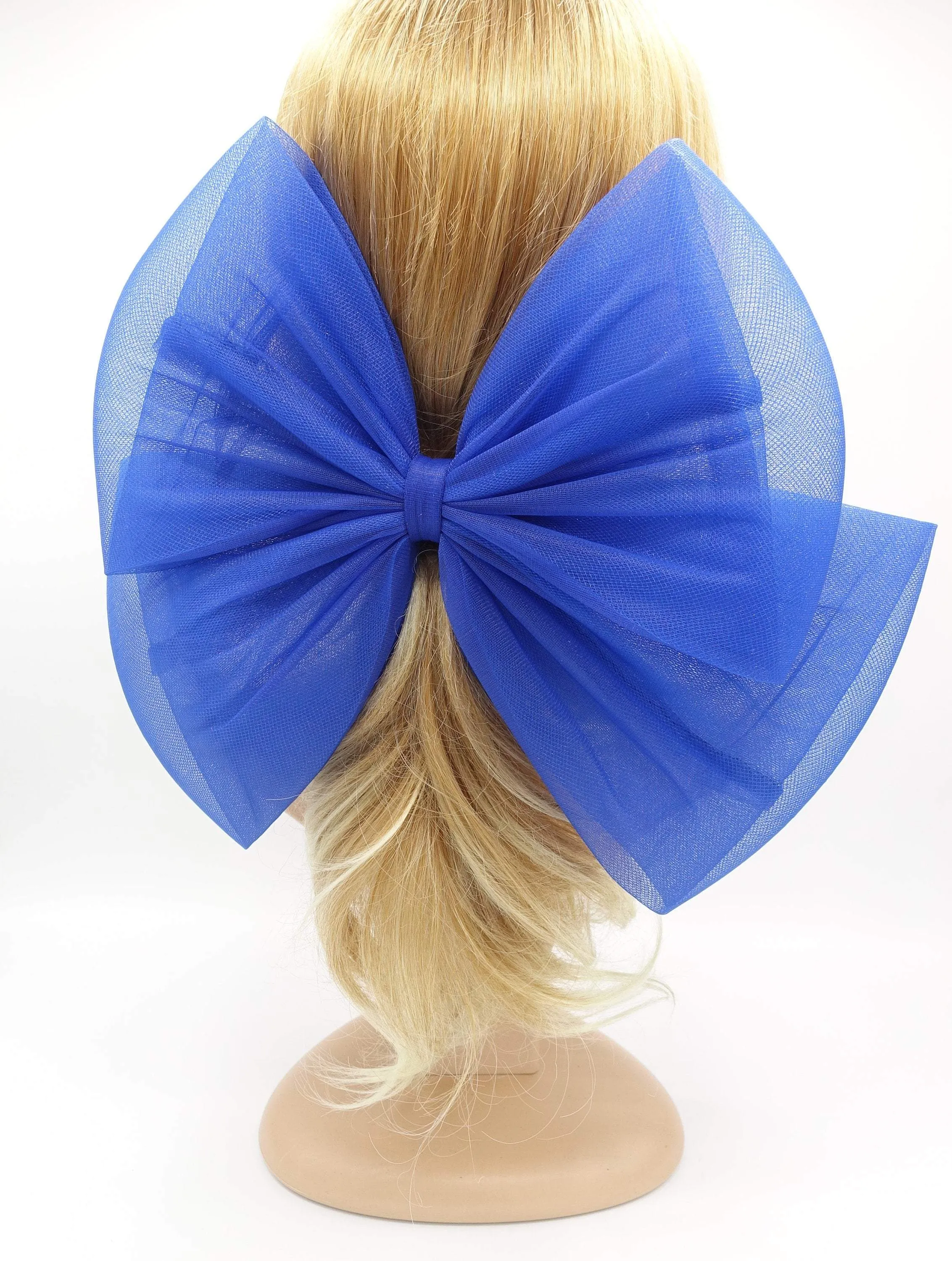 Jumbo bow event cosplay hair accessory for women