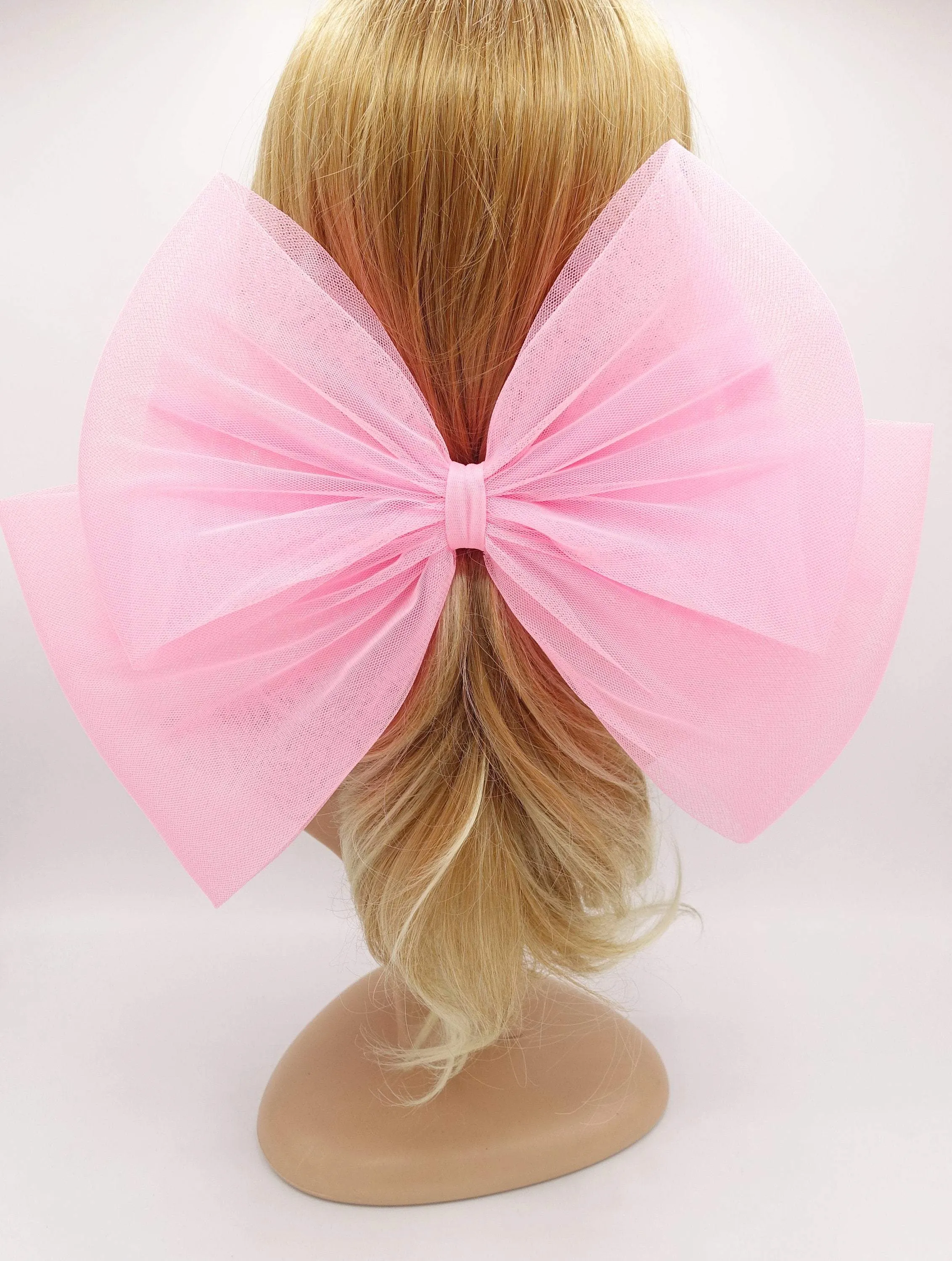 Jumbo bow event cosplay hair accessory for women