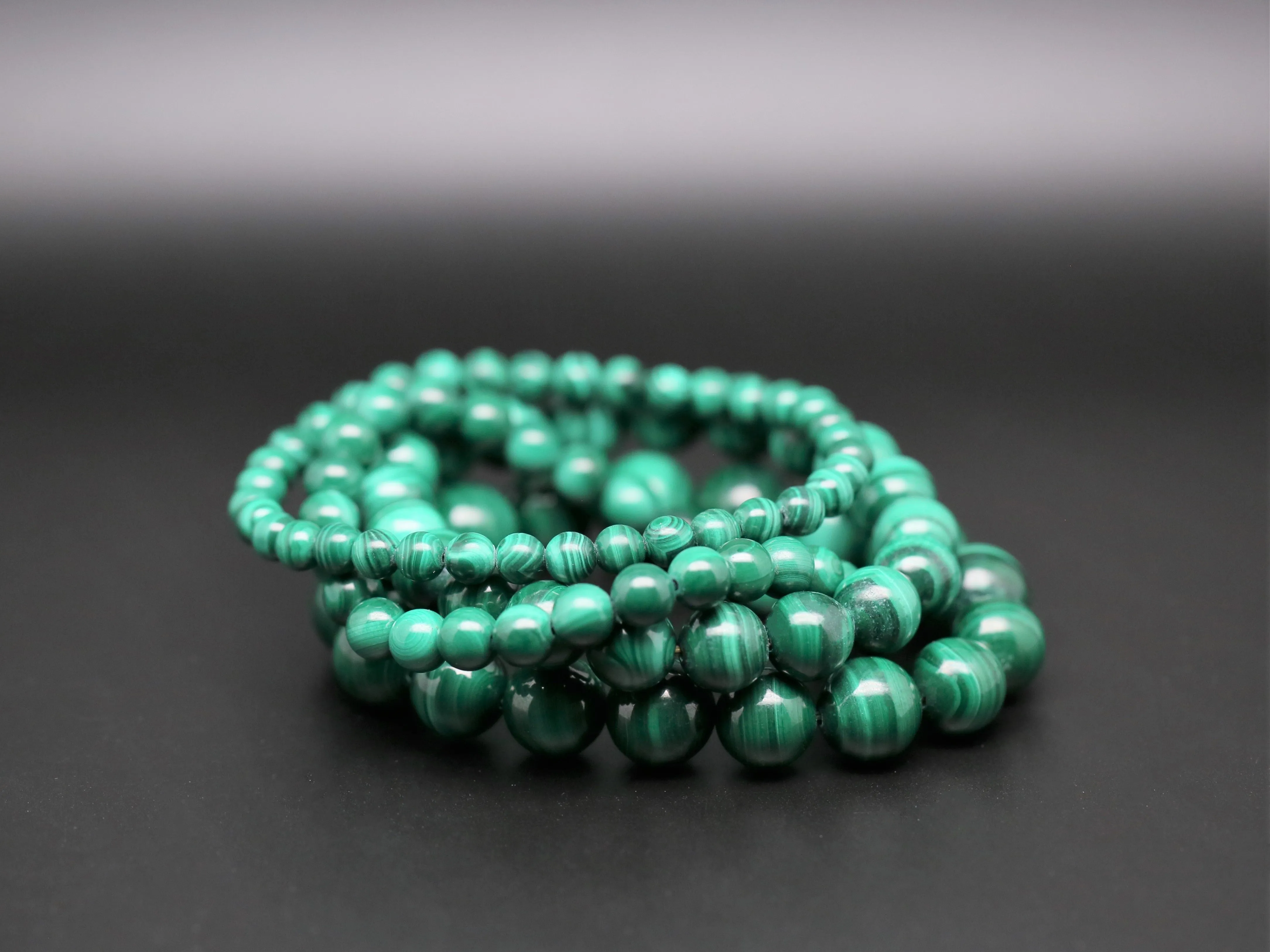 Malachite bracelets