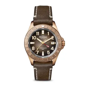 Shinola Bronze Monster GMT Watch (40mm)